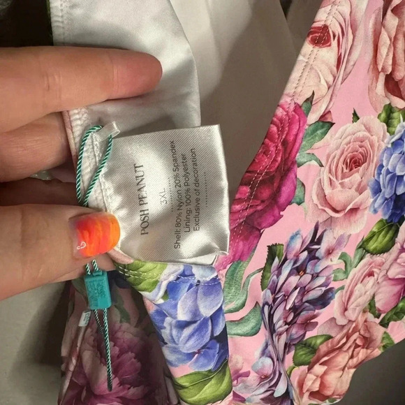 Posh Peanut Georgette Swimsuit - Picture 2 of 7